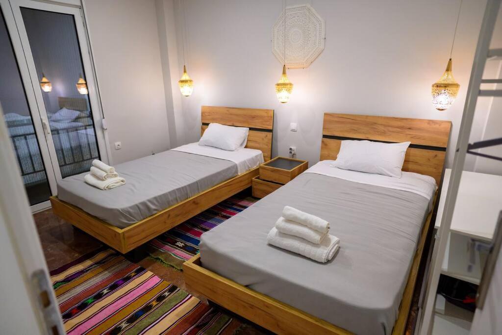 Boho 2 Bdr Luxury Meets The East Lejlighed Athen Eksteriør billede