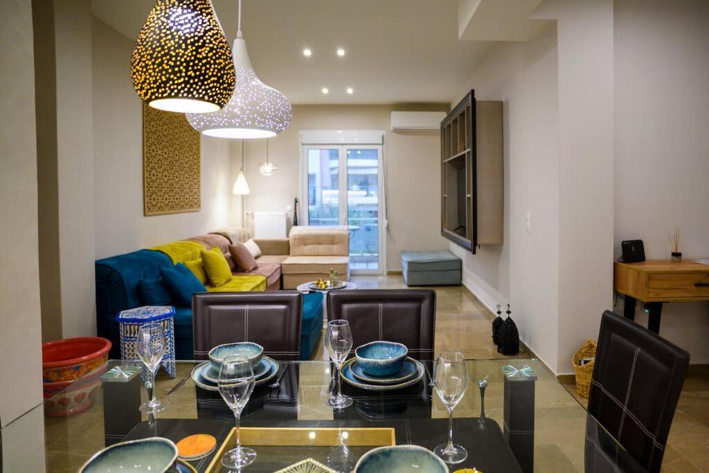 Boho 2 Bdr Luxury Meets The East Lejlighed Athen Eksteriør billede