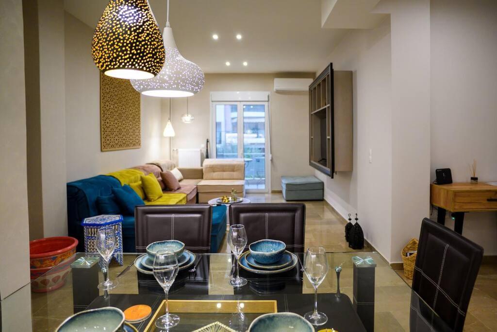 Boho 2 Bdr Luxury Meets The East Lejlighed Athen Eksteriør billede